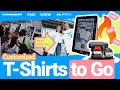 From Creation to Wearing in 10 minutes - Myze T-Shirt Live Printing for DTF and DTG