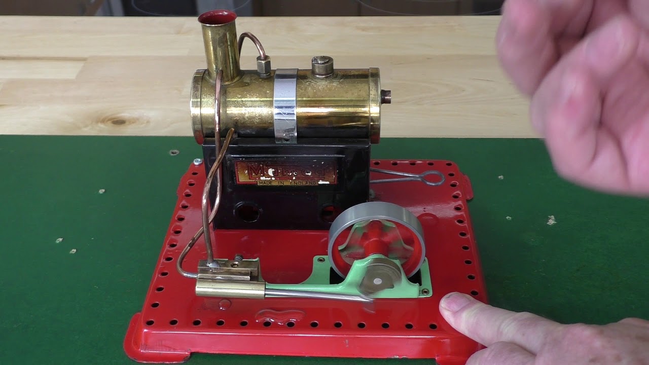 Mamod SE1 Model Steam Engine 1958 1963, 2nd Steaming YouTube