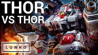 StarCraft 2: THOR vs THOR BATTLES!