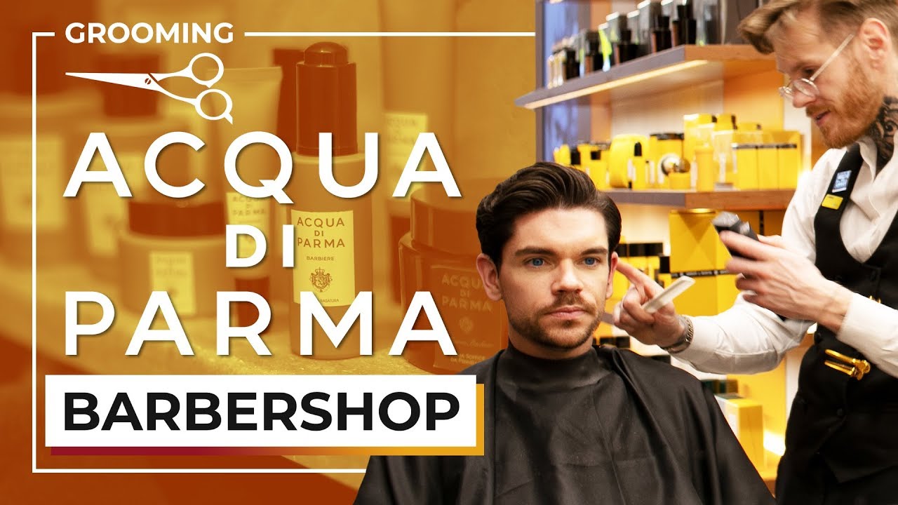 Inside Acqua di Parma's First UK Barbershop