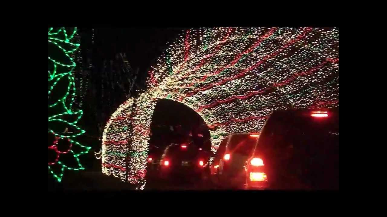 winter wonderland at tilles park youtube tillis park christmas lights