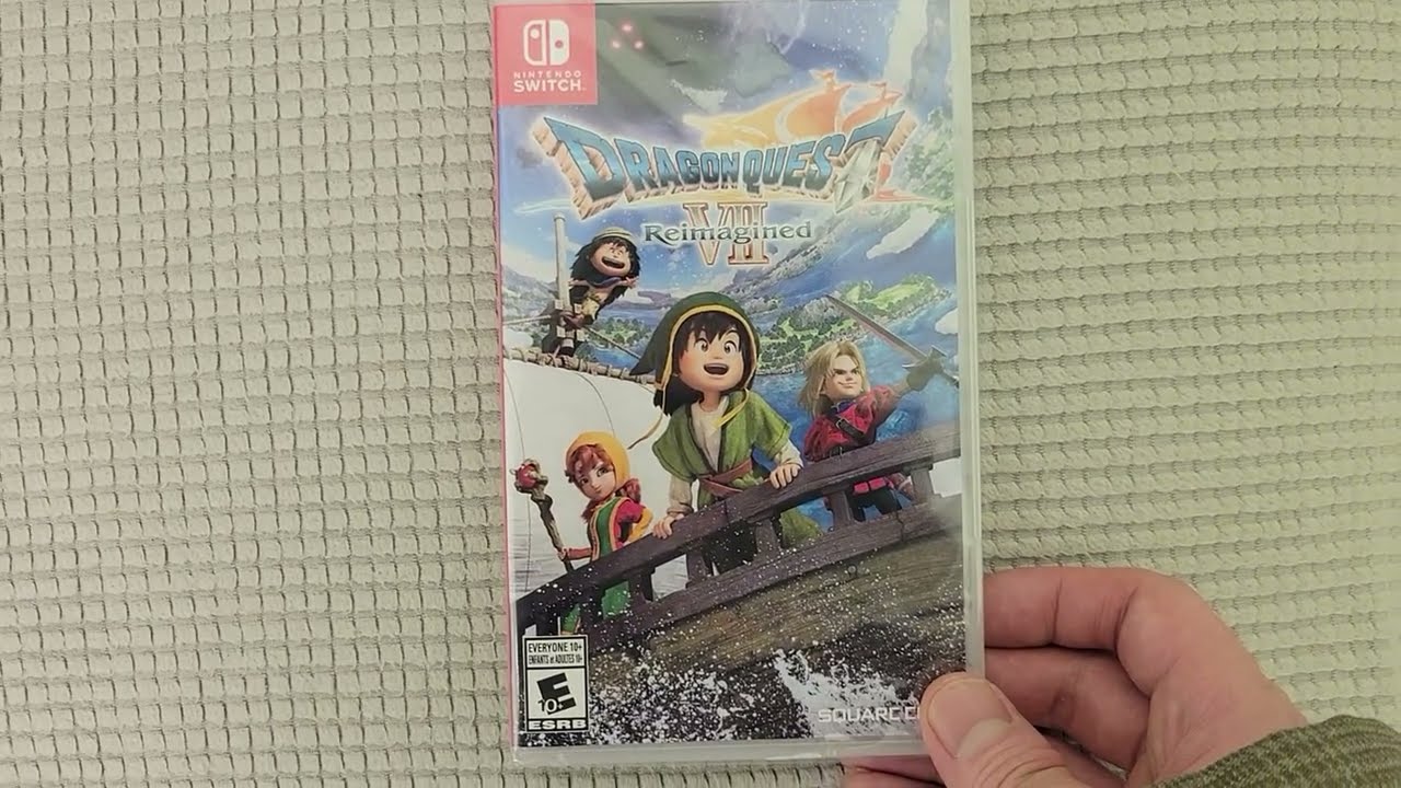 Unboxing Dragon Quest VII 7 Reimagined Fragments of the Forgotten