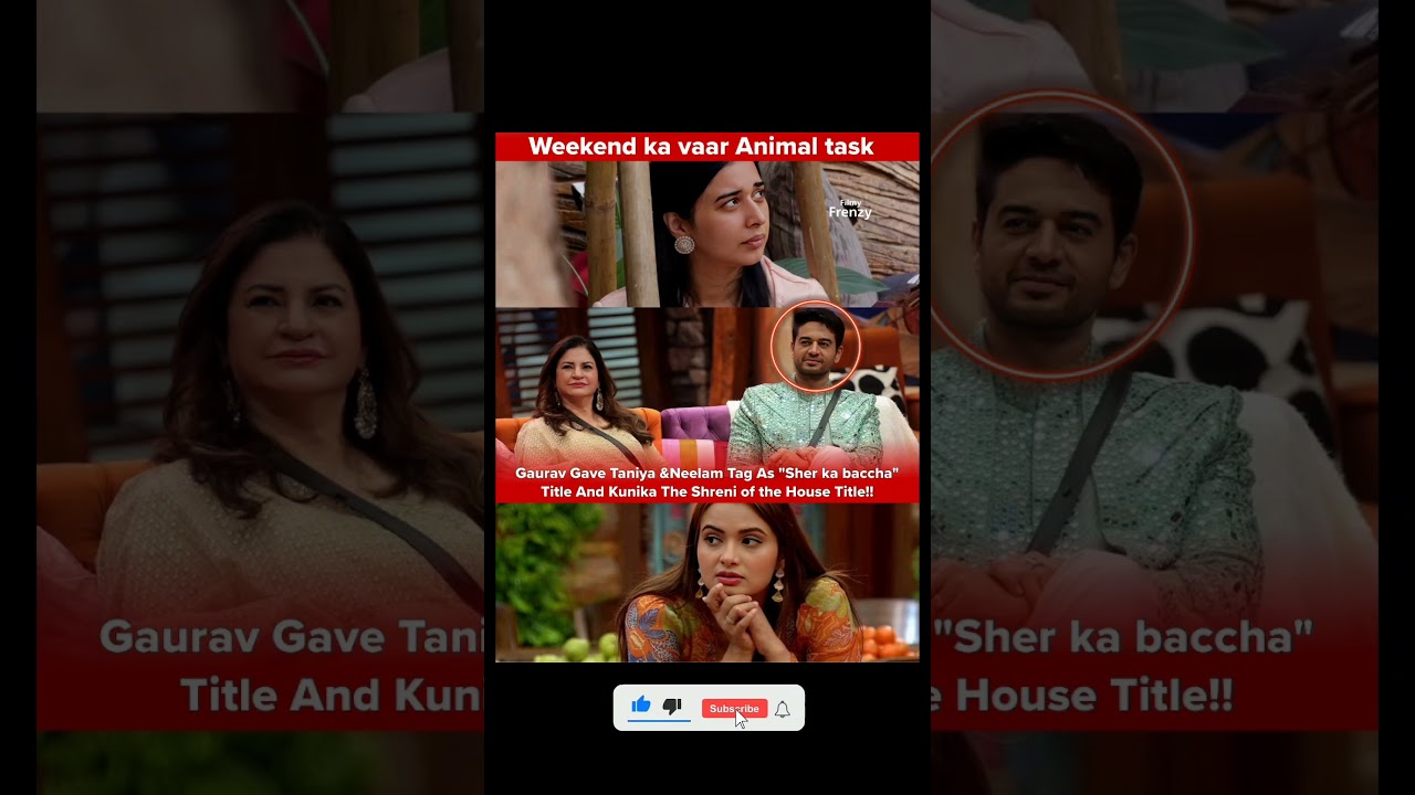 Weekend ka Vaar, Animal Task By Gaurav!!