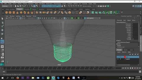 how to create electric bulb with MAYA 04