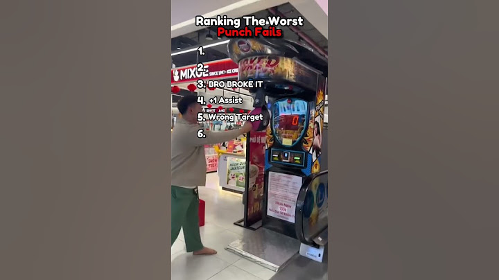 Ranking The Worst Punch Machine Fails #fails #shorts