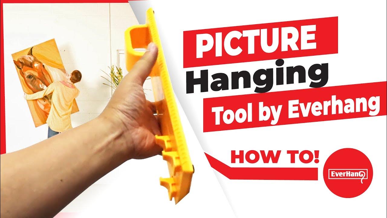Everhang How to Use the Picture Hanging Tool YouTube