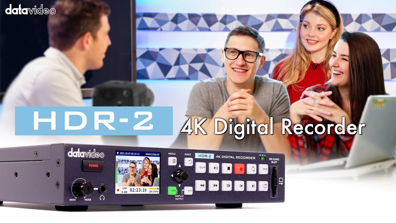 HDR-2 4Kデジタルレコーダー | Datavideo
