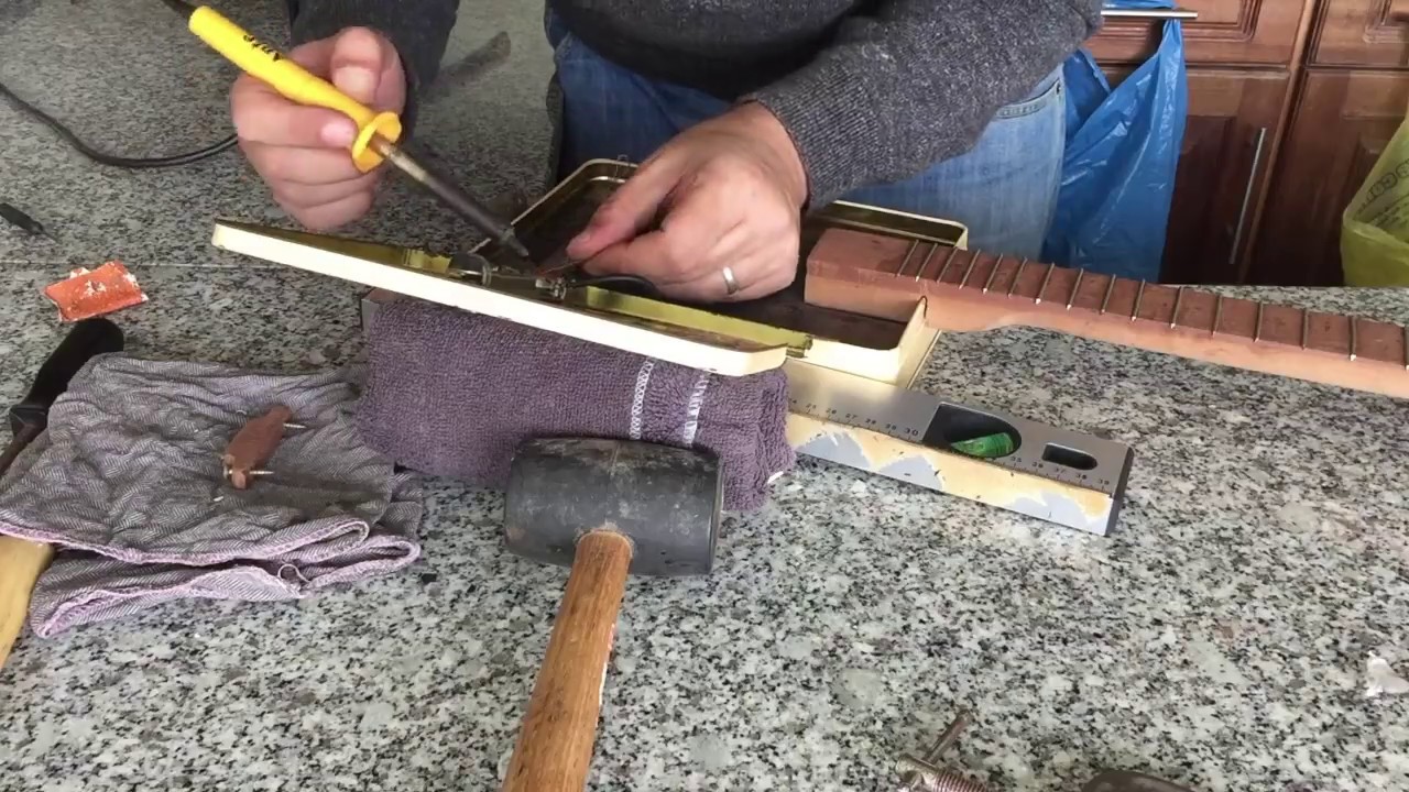 Tin Box Guitar Build Reconstructed YouTube