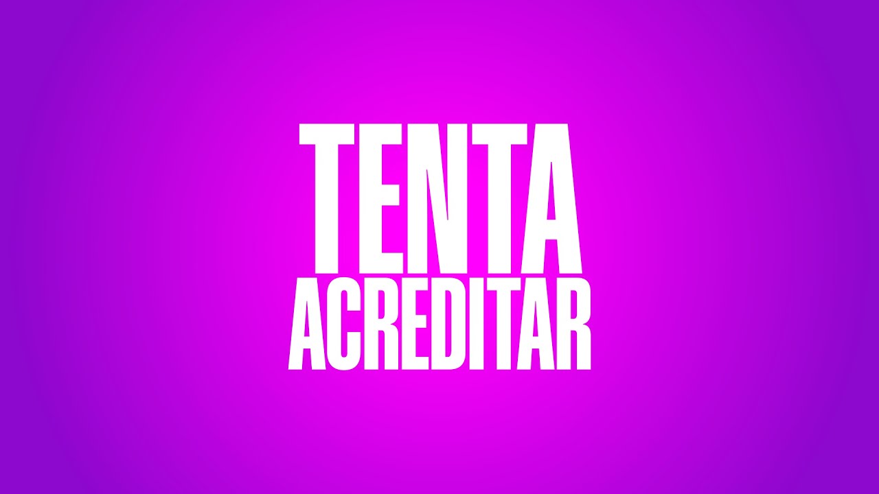 Edição / Tipografia | Tenta Acreditar | Anavitória