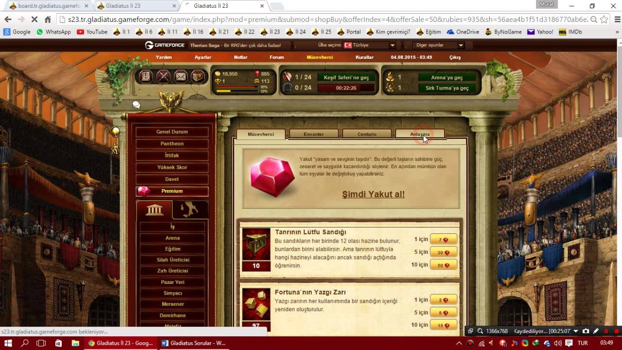 Gladiatus Nasıl Oynanır? "Leon anlattı.."