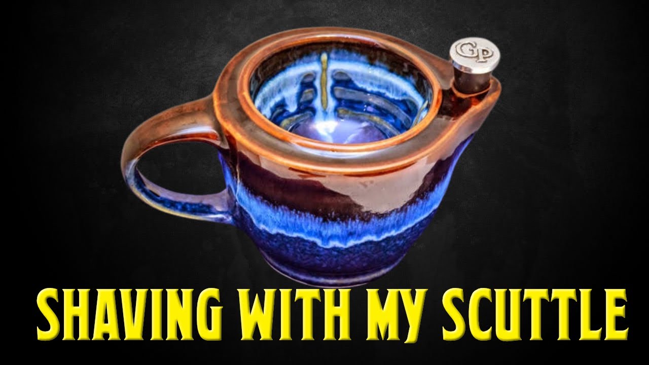 Shaving With My Scuttle! YouTube