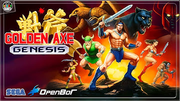 Golden Axe Genesis (OpenBOR) - Gameplay with Tyris Flare [Playthrough/LongPlay]