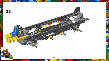 LEGO instructions - Technic - 42009 - Reach Stacker (Book 5)