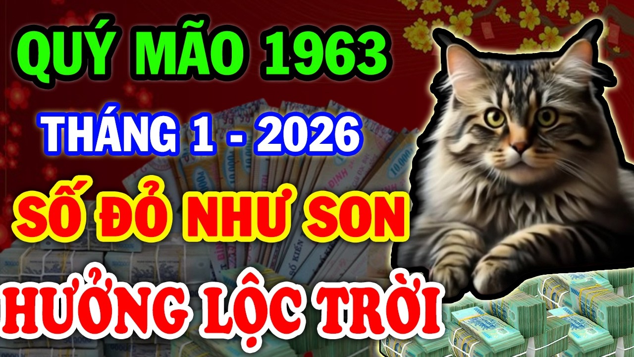 Tin Vui Chấn Động Quý Mão 1963 Bất Ngờ Trúng Lớn Liên Tiếp Tiền Về Ầm Ầm Đổi Đời Sau 1 Đêm T.1 ÂL