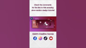 How to Make a Website Banner in Photoshop | Easy Design Tutorial #shortvideo