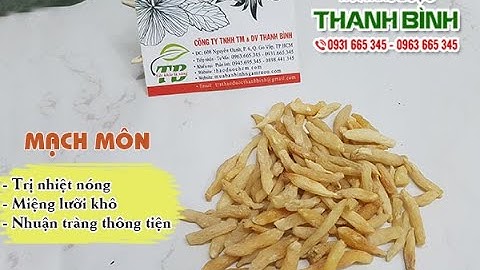 Mạch môn | Công dụng của mạch môn