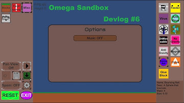 Omega Sandbox - Devlog #6 - v1.0.4