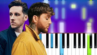 Download Lagu Sigala , James Arthur - Lasting Lover (Piano Tutorial) MP3