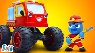 I Am A Fireman! Fire Trucks Rescue Team 🎶 Nursery Rhymes & Kids Songs