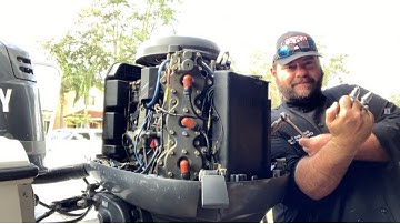 Spark Plug Replacement (how to change Spark plugs) YAMAHA Outboard