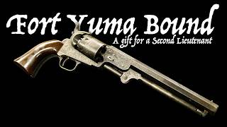 The finest Revolving Belt Pistol for a Fort Yuma bound Lieutenant | 1851 Navy Colt Factory Engraved