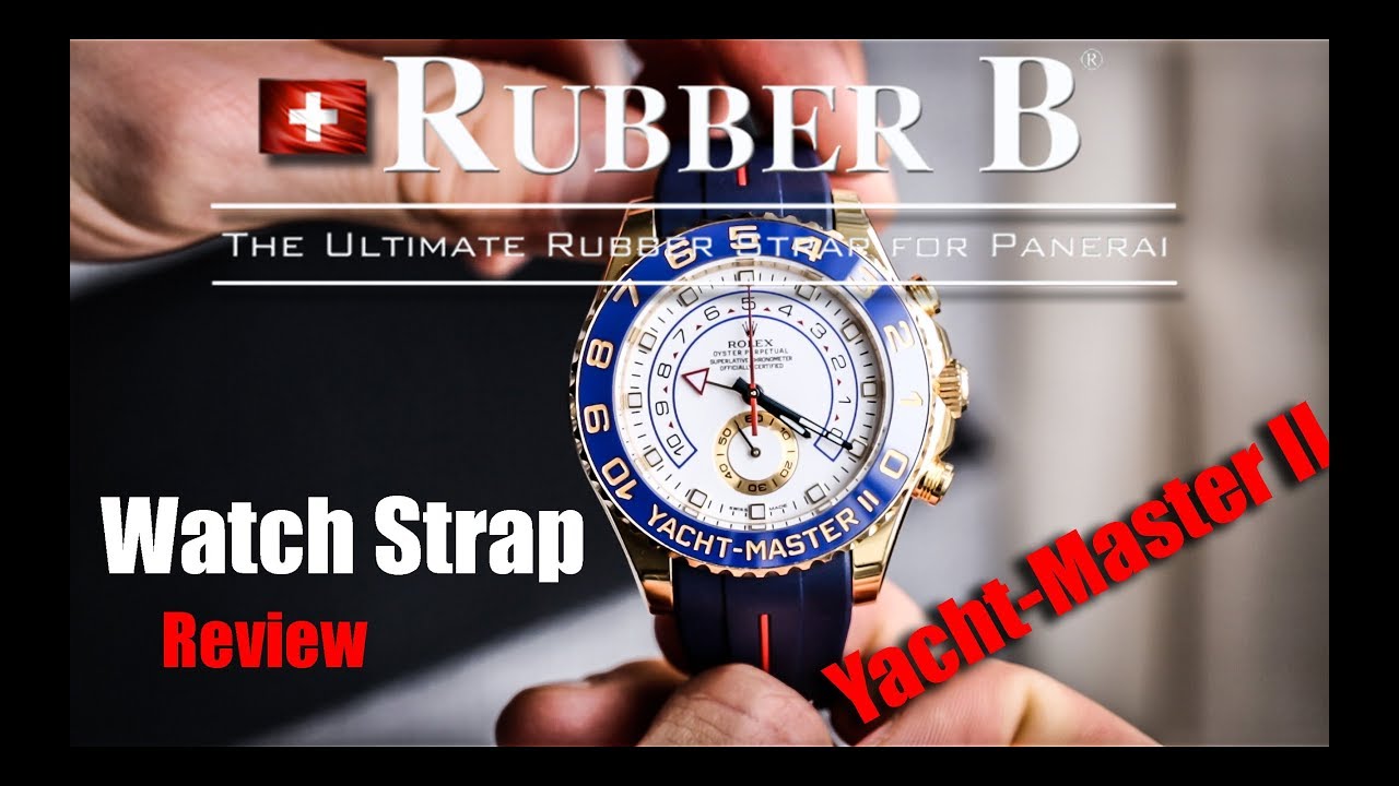 rubber b watch bands