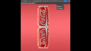 Create a Reflection Effect Fast  - Short Photoshop Tutorial #shorts #photoshop #tutorial