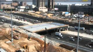 Atlanta, Georgia - 14th Street Bridge Demolition and Construction Timelapse - Dr. Jochen Teizer