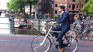 Amsterdam, NL, Bike Traffic