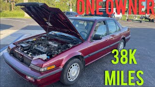 Buying a classic 1 owner 1989 Honda Accord LXI and driving it 280miles back 38k original miles