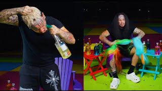 6ix9ine Dyes His Hair Back Rainbow After Revealing He Had A Lacefront The Whole Time