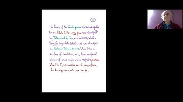 International Zoom Inverse Problems Seminar, Jan 13, 2022, Carlos Kenig (University of Chicago)