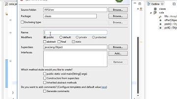 Como Programar una Cola o FIFO en java Netbeans o Eclipse Tutorial