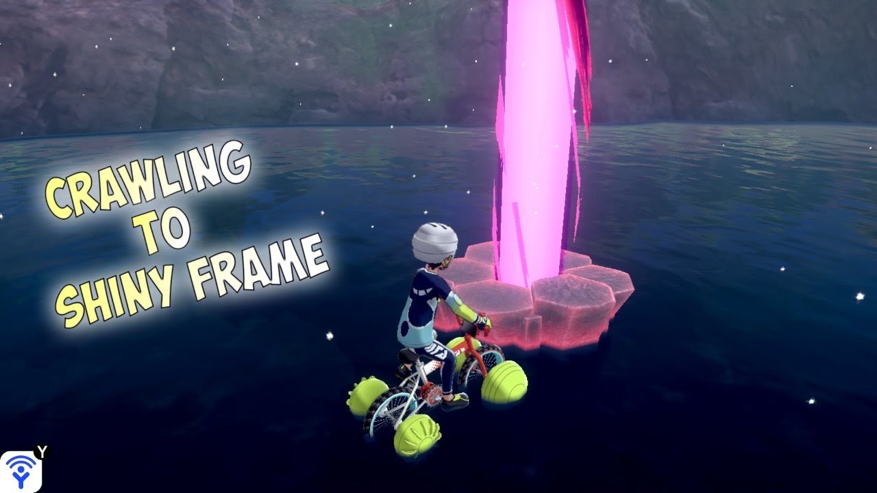 Crawling to Shiny Frame Den 44  [Pokemon Sword and Shield]