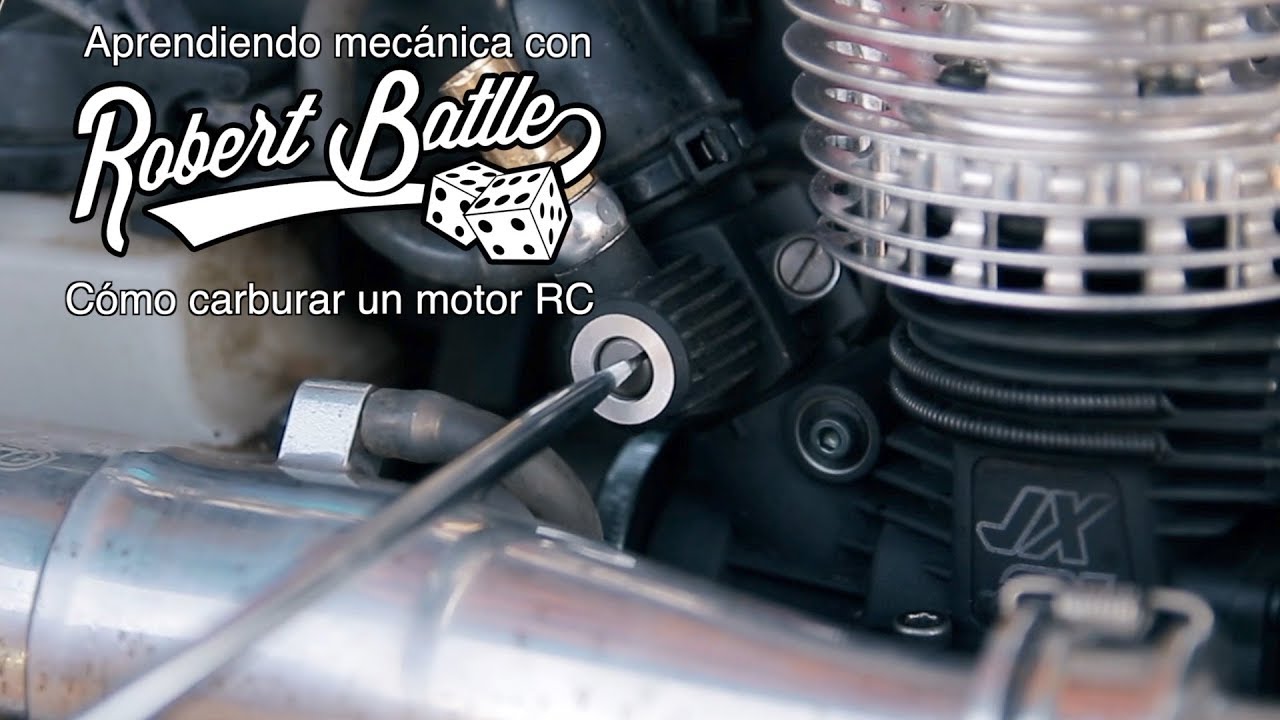 Robert Batlle - Cómo carburar un motor nitro de coche radiocontrol