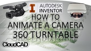 Animate Camera 360 Turntable, Inventor Studio | Autodesk Inventor