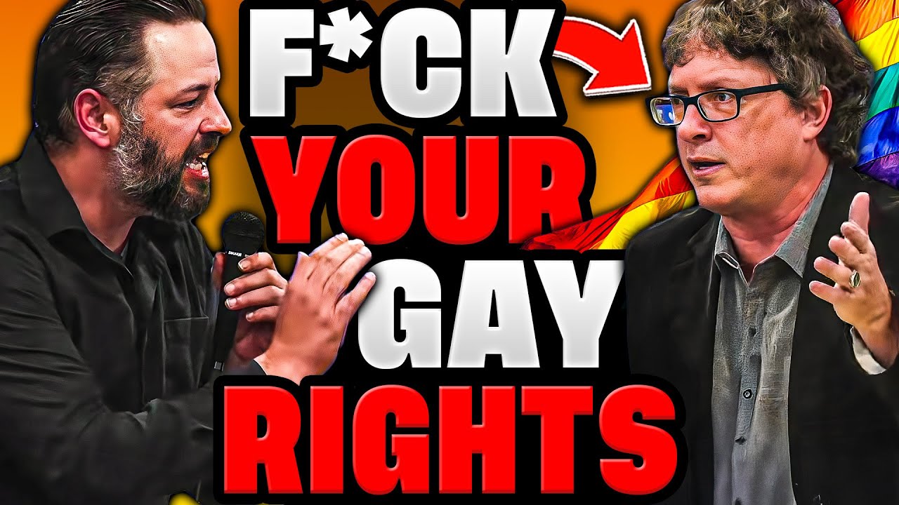 ЛГБТ-участник терял самообладание после того, как Эндрю Уилсон потребовал прямых ответов [НЕЛОВКО]