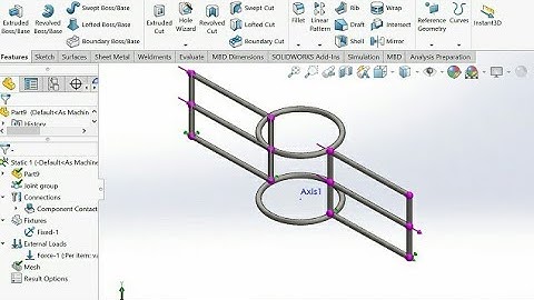 #weldment frame simulation in static analysis solidworks simulation in static analysis report#