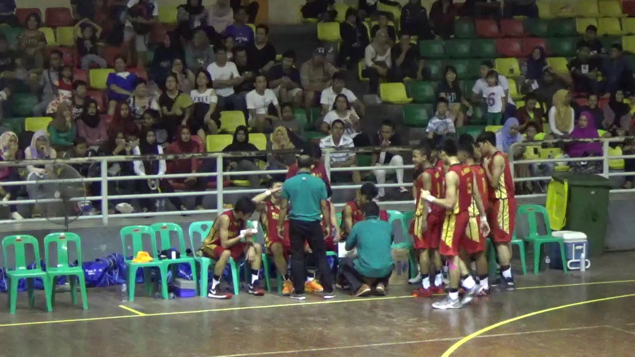 Popwil I Riau 2016 Cabor Bola Basket Putra  Final  Sumut VS Sumbar Part 5