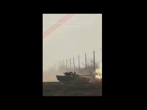 Russian T-72 tanks