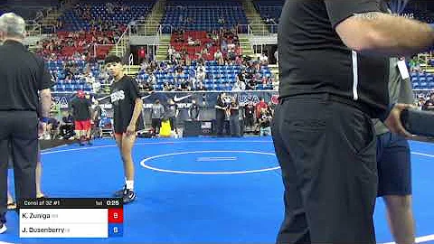 126 Lbs Consi Of 32 #1 - Kiyanno Zuniga, Washingto...