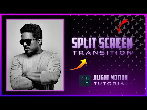 Spilt screen Transition 🔥| Efx Editing Tutorial | Alight motion tutorial 💥| #alightmotion
