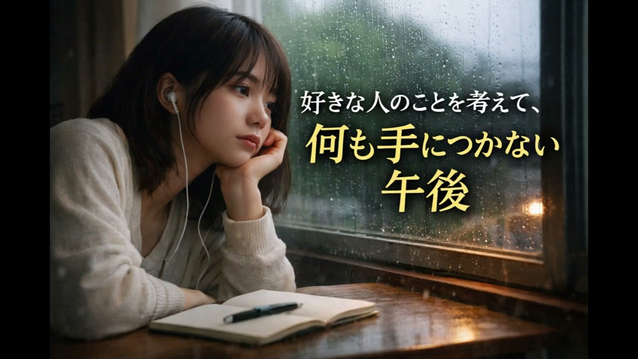 好きな人を考えて、何も手につかない午後