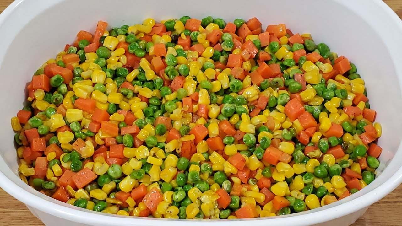 طريقة تحضير خضار سوتيه سهلة وسريعة Easy delicious mixed vegetables ...