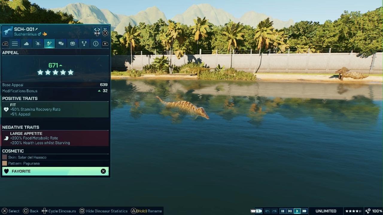 Best Appeal Dinosaurs in Jurassic World Evolution 3