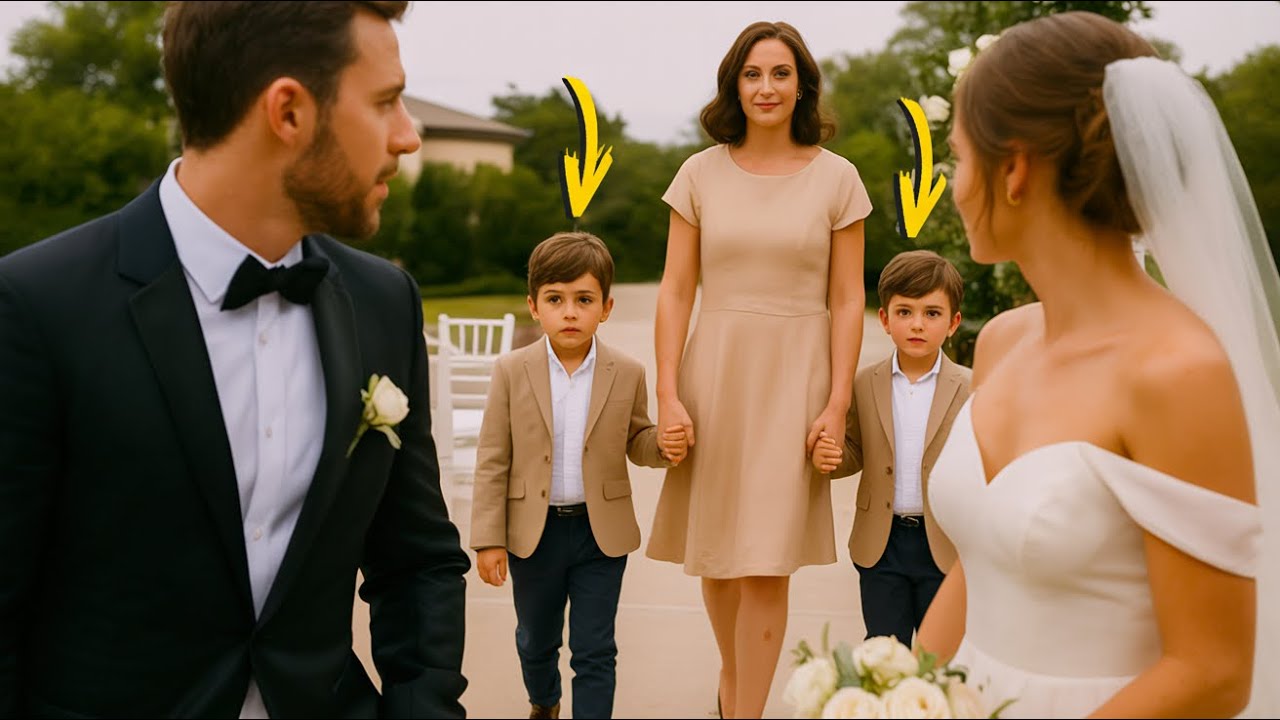 UN OM DE AFACERI ÎȘI INVITĂ FOSTA LA NUNTĂ, DAR EA APARE CU DOI COPII CARE SEAMĂNĂ LEIT CU EL