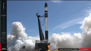Electron launches satellites (Rocket Lab)