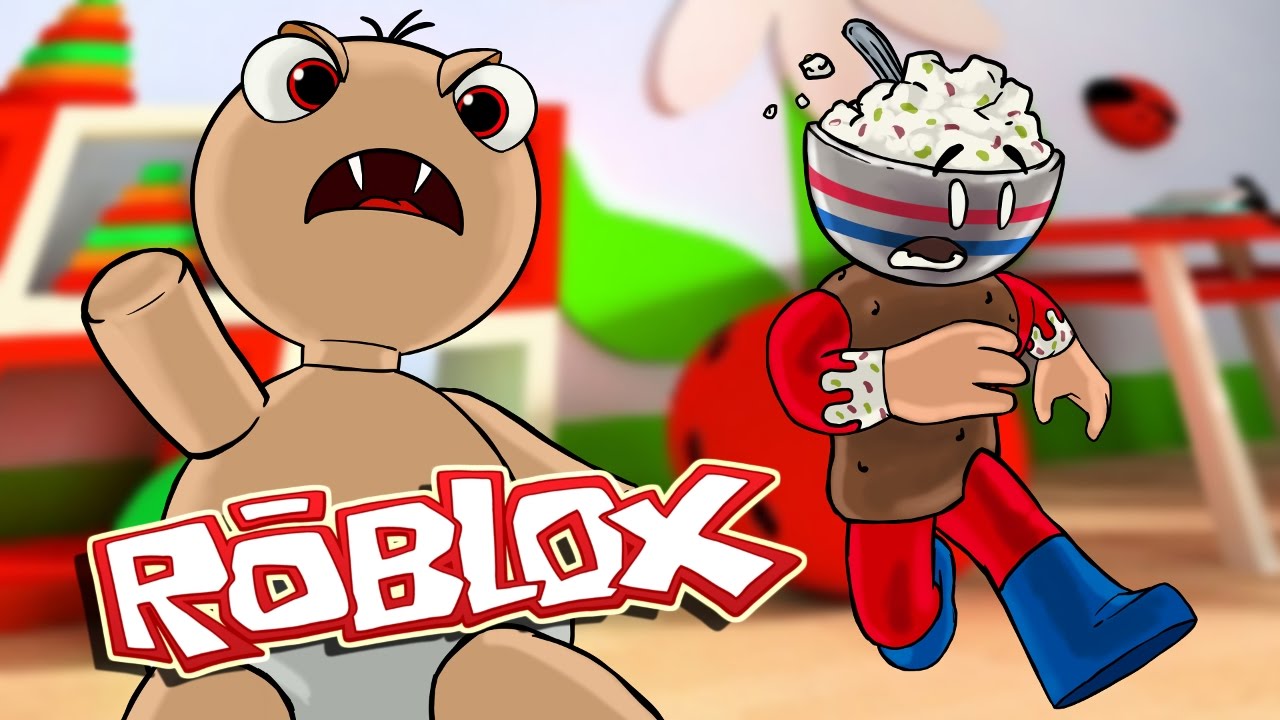 Roblox Escape The Demon Baby Roblox Baby Obby Babies In Roblox Youtube - roblox twitch obby