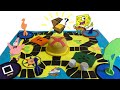 HOW TO MAKE SPONGEBOB SQUAREPANTS FYLING DUCTHMAN&#39;S TREASURE HUNT FROM CARDBOARD AND ART PAPERS