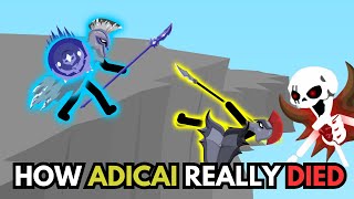 The True Story of Adicai's Death (Stick War 3 Stick Nodes Marrowkai Animation Trailer)